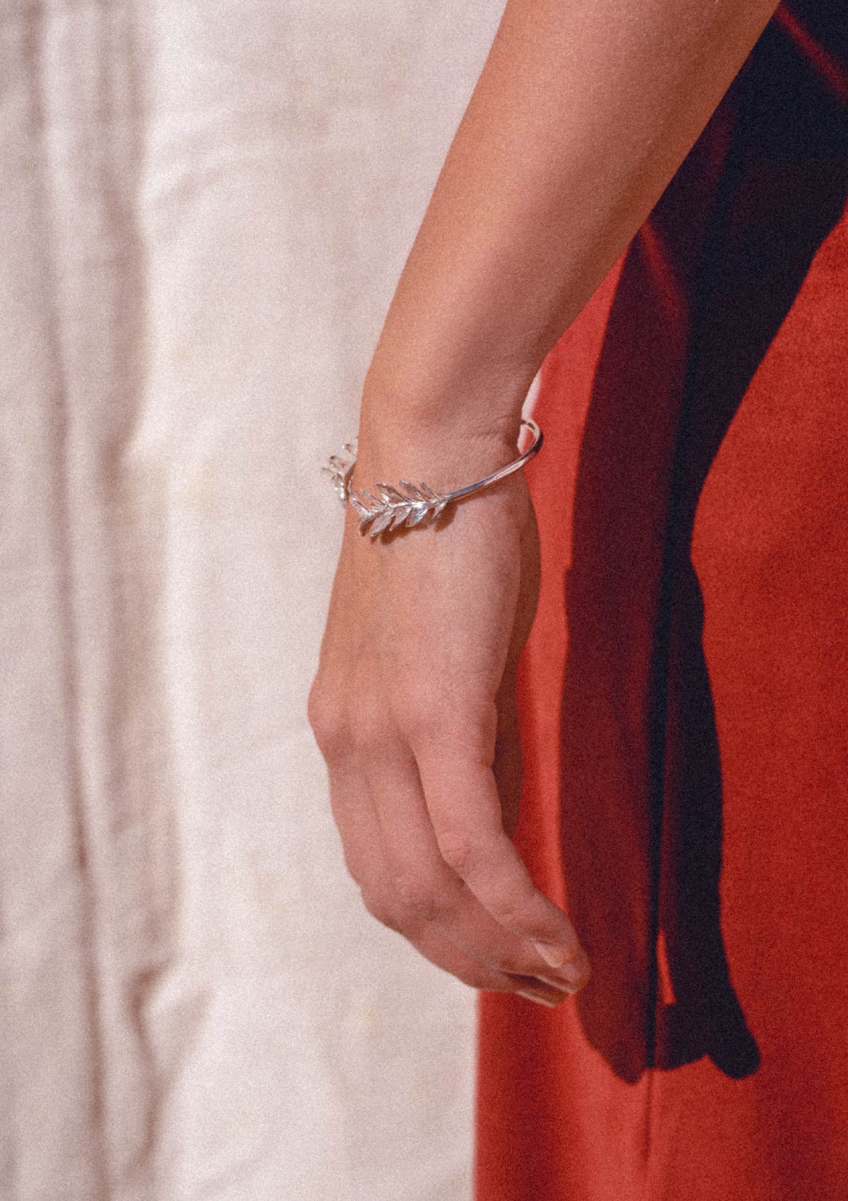 Brazalete Acàcia de plata