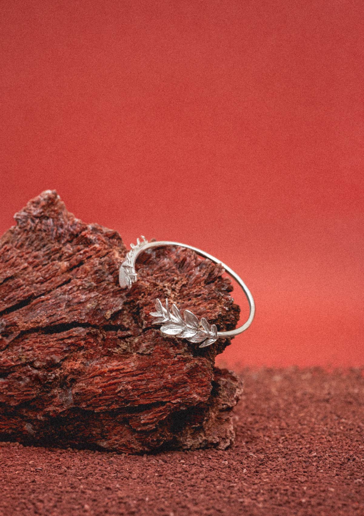 Brazalete Acàcia de plata